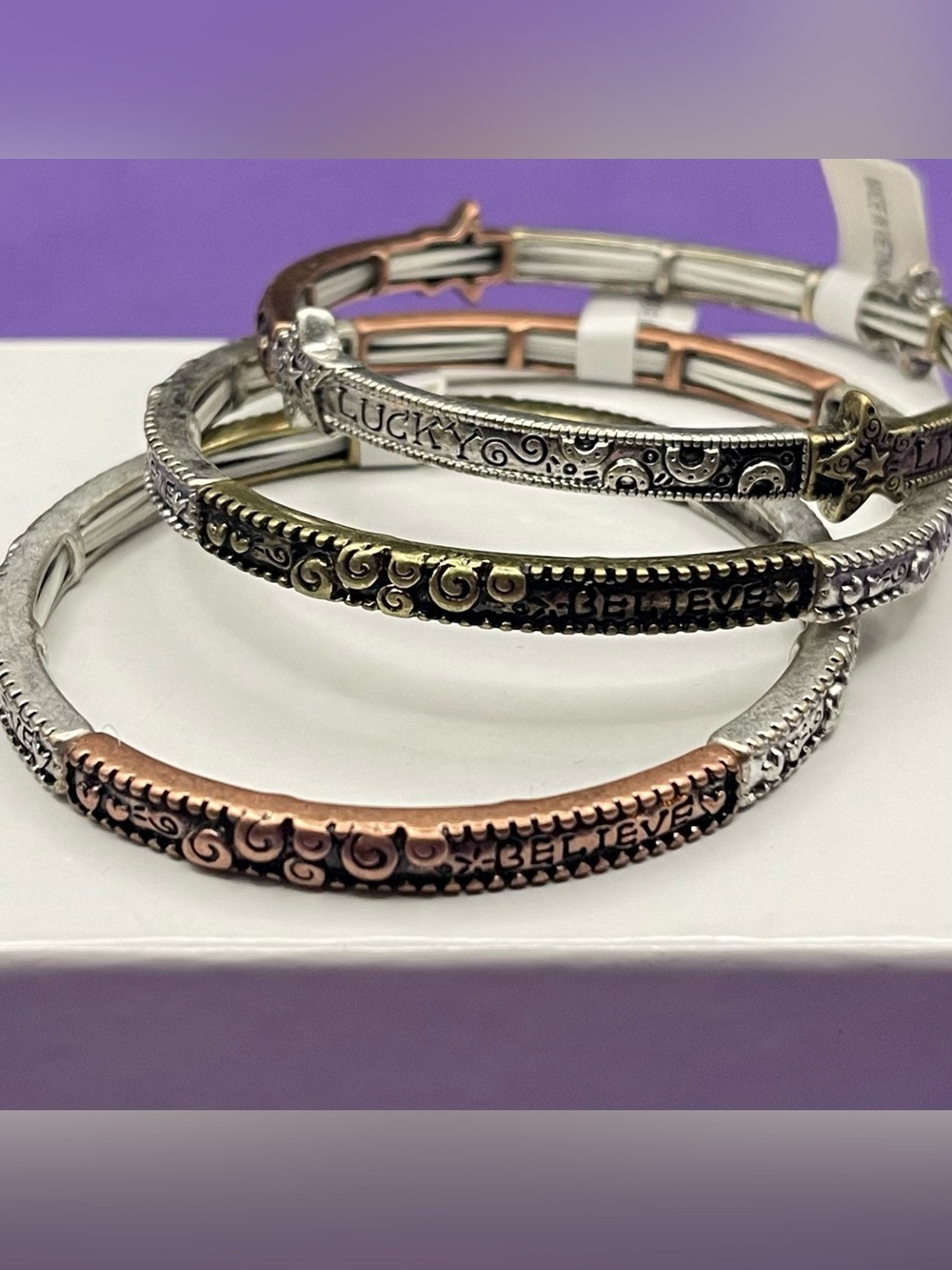 NWT Lucky Brand (Authentic with original factory retail tags attached)3 bangles
